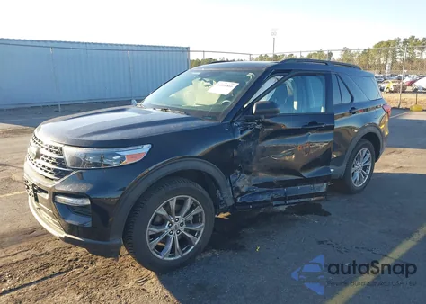 2020 Ford Explorer Xlt z USA, uszkodzony, nr VIN 1FMSK8DH6LGC58189